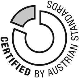 Certified by Austrian Standards